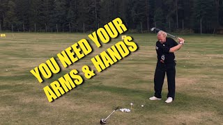 You need your arms amp hands Golf with Marcus Edblad [upl. by Anitnuahs]