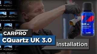 How to Install CARPRO CQUARTZ UK 30 for lasting protection ◢◤ Skys The Limit Car Care [upl. by Grannia]