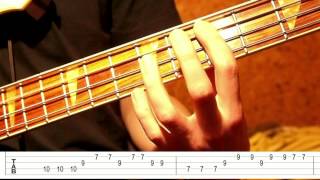 The Drums  quotMoneyquot Bass Tutorial [upl. by Etnuahc762]