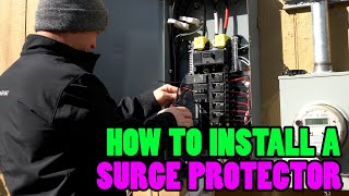 How To Install A Surge Protector [upl. by Drofdeb]