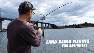 LAND BASED FISHING FOR BEGINNERS [upl. by Tonnie]