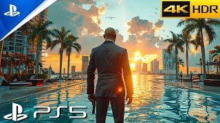 MIAMI PS5 Immersive ULTRA Realistic Graphics Gameplay 4K60FPS Hitman 2 [upl. by Imak]