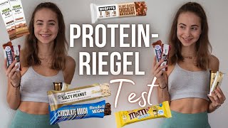 PROTEINRIEGEL TEST  über 30 Riegel Vegan Drogerie Foodspring Barebells Numove  annrahel [upl. by Green]