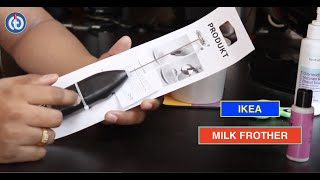 IKEA MILK FROTHER Review amp Battery Installation [upl. by Dimitry312]