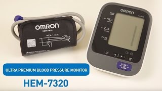 OMRON Upper Arm Blood Pressure Monitor HEM7320 [upl. by Eniliuqcaj]