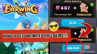 How To Have Free Unlimited Gems In Everwing 2020 By Unlocking Piggy Bank [upl. by Mcloughlin]