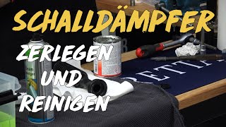 Zerlegen und Reinigen eines Schalldämpfers [upl. by Larsen]