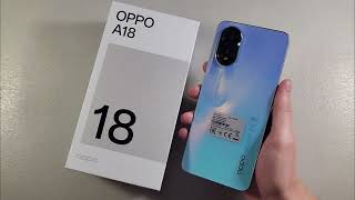 ОБЗОР OPPO A18 4128GB ПЛЮСЫ И МИНУСЫ [upl. by Bridges]