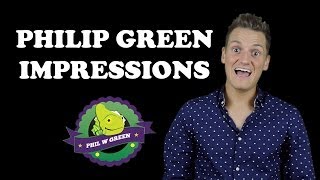 Philip Green  64 IMPRESSIONS  Britains Got Talent Impressionist [upl. by Notsehc]