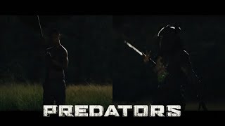 Predators  Hanzo vs Falconer Predator HD [upl. by Zerdna541]