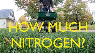 HOW TO calculate Nitrogen rates in GRANULAR Fertilizer [upl. by Marlow332]