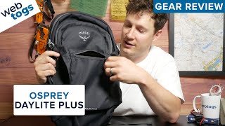 Osprey Daylite Plus Backpack  Gear Review [upl. by Oznofla337]