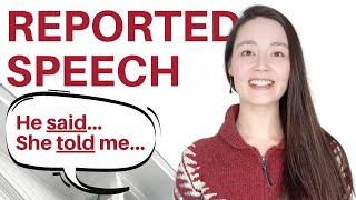 REPORTED SPEECH  INDIRECT SPEECH  DIRECT SPEECH  statements questions commands [upl. by Maury]