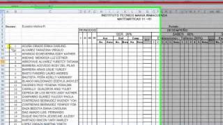 CUADROS EN EXCEL 2007 1wmv TALLER 3 [upl. by Mapes418]