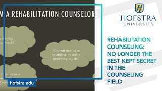 Rehabilitation Counseling Webinar [upl. by Ahsias794]