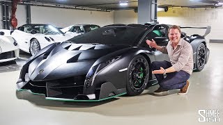 My First Drive in the VENENO ROADSTER  Batmans Lamborghini [upl. by Rexfourd]