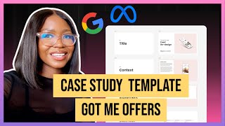 How to write a UX Design case study  Real example amp Template [upl. by Nnylaehs9]