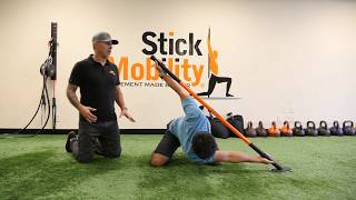 Stick Mobility  Back Exercise  1 Short Slider [upl. by Piderit]