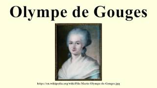 Olympe de Gouges [upl. by Sudaorb]