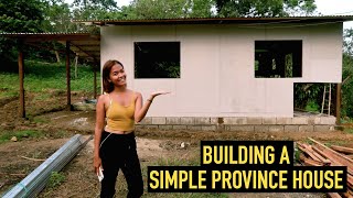 Building A Simple Province House in Philippines  Ep10 [upl. by Eenaj]