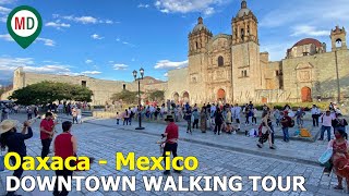 Oaxaca City Mexico  Virtual Walking Tour [upl. by Padget]