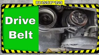 Replacing Serpentine Drive Belt and Tensioner on a VW [upl. by Gaal962]