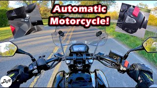 How to Ride an Automatic Motorcycle  Honda DCT [upl. by Ardnasella]