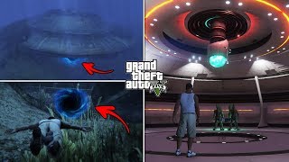 What is inside the Underwater UFO in GTA 5 [upl. by Robina]