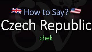 How to Pronounce Czech Republic CORRECTLY Meaning amp Pronunciation [upl. by Johnston366]