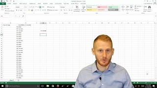 Counting Sample Size in Excel UPDATED VERSION IN DESCRIPTION [upl. by Godric482]