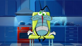 हिंदी Oggy and the Cockroaches  OGGY THE BUG  Hindi Cartoons for Kids [upl. by Nauj710]