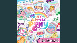 My Little Pony Theme Song  80s Remix [upl. by Anaujal]