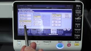 Konica Minolta Tutorial How to Copy [upl. by Maxima]