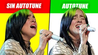 CANCIONES POPULARES CON AUTOTUNE vs SIN AUTOTUNE  PARTE 2 [upl. by Verney235]