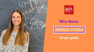 Wine Basics Syrah Shiraz Grape Variety Masterclass [upl. by Dasa159]