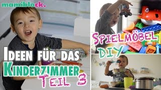 Vom Babyzimmer zum Kinderzimmer  DIY Spielmöbel  Roomtour  mamiblock [upl. by Thom]