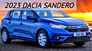 2023 Dacia SANDERO  Best Small Car [upl. by Neeruam]