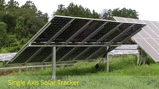 Single Axial Solar Tracker [upl. by Isador210]