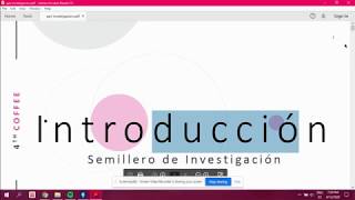 ¿Cómo hacer la introducción en nuestro proyecto de investigación [upl. by Maggee]