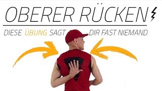 Oberer Rücken ⚡ Schmerz selbst behandeln [upl. by Chappelka]