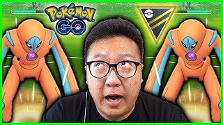 DEOXYS IS JUST TOO TANKY IN GO BATTLE ULTRA LEAGUE IN POKEMON GO [upl. by Baalman]