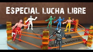 Luchadores de Juguete BOOTLEG MEXICANO En Acción [upl. by Kama]