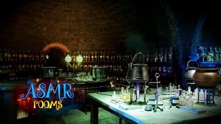 Harry Potter Inspired ASMR  Snapes potion classroom  Ambience and Animations  potion boiling [upl. by Wyck830]