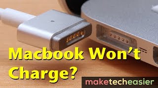 How to Fix a MacBook that Won’t Charge [upl. by Aneekan]