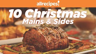 10 Easy Christmas Dinner and Side Dish Recipes  Allrecipes [upl. by Compte]