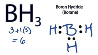 BH3 Lewis Structure  How to Draw the Lewis Structure for BH3 [upl. by Kaplan]