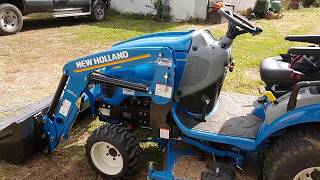 New Holland Workmaster 25S  Subcompact Tractor Review [upl. by Northrop]