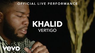 Khalid  Vertigo Official Live Performance Vevo X [upl. by Arodnahs]