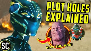 Black Panther Wakanda Forever  PLOT HOLES EXPLAINED  Questions Answered [upl. by Eenitsed]