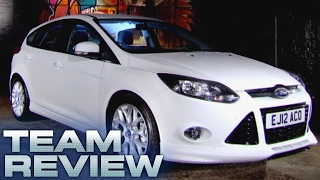 Ford Focus 10 Ecoboost Team Review  Fifth Gear [upl. by Derrik]